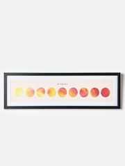 Oliver Bonas Orange Le Soleil Printed Wall Art - Image 1 of 3