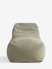 Brushed Weave Light Olive Green Kids Dinosaur Bean Bag - Image 5 of 6