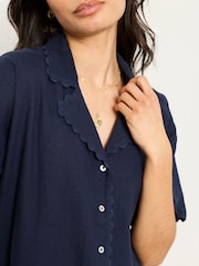 FatFace 亚麻布衬衫 - 5的图像3｝