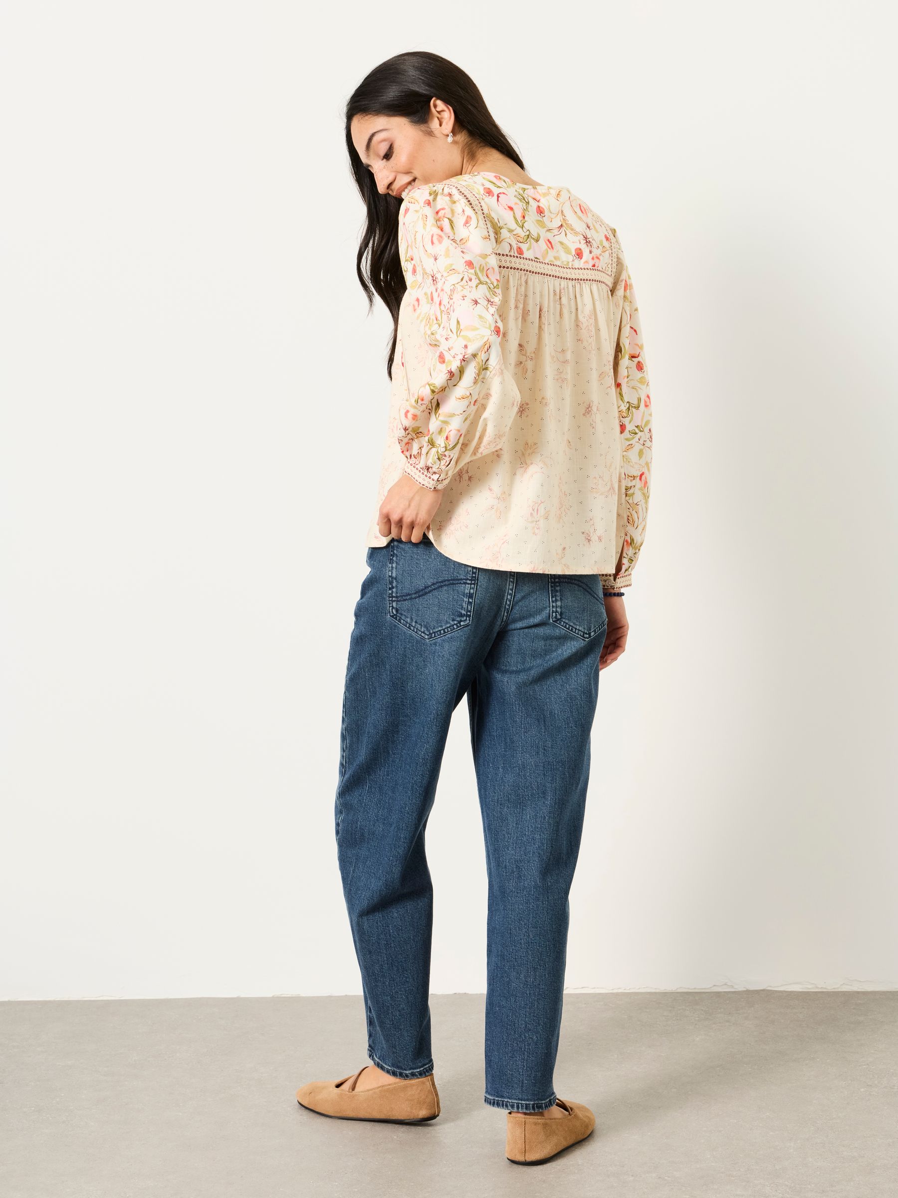 Buy FatFace Tandy Multi Peaches Blouse from Next New Zealand