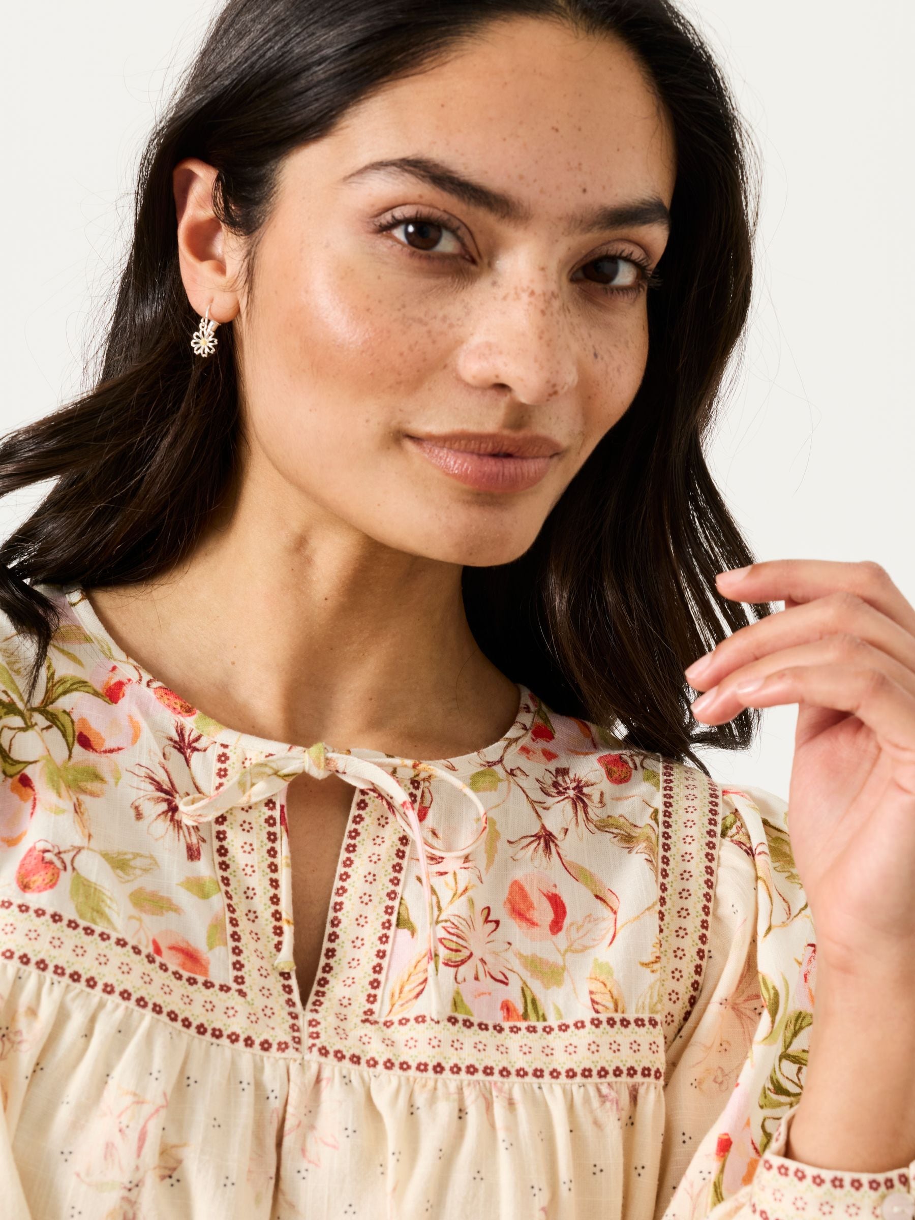 Buy FatFace Tandy Multi Peaches Blouse from Next New Zealand