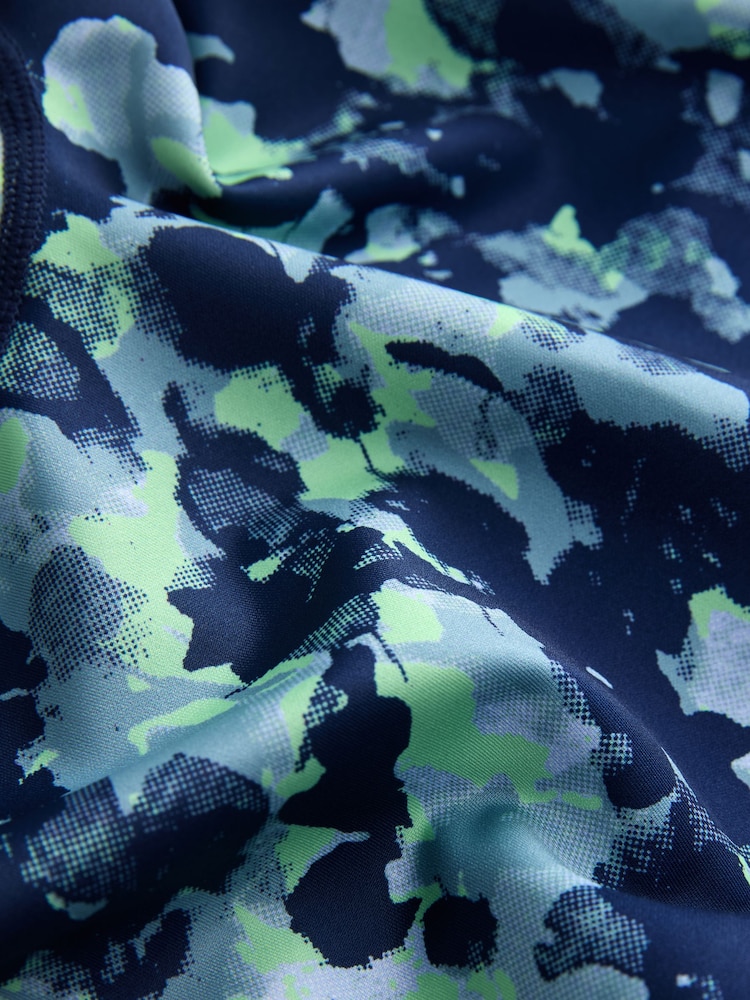 Camo Print Active Power Sports Leggings - Image 8 of 8