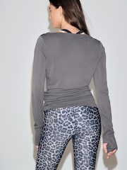 Animal Print Active Power Sports Leggings - Image 4 of 5