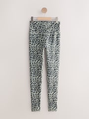 Animal Print Active Power Sports Leggings - Image 6 of 8