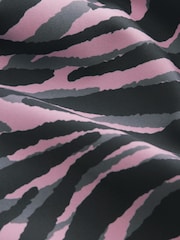 Pink Zebra Print Balance Sports Yoga Leggings - Image 7 of 8