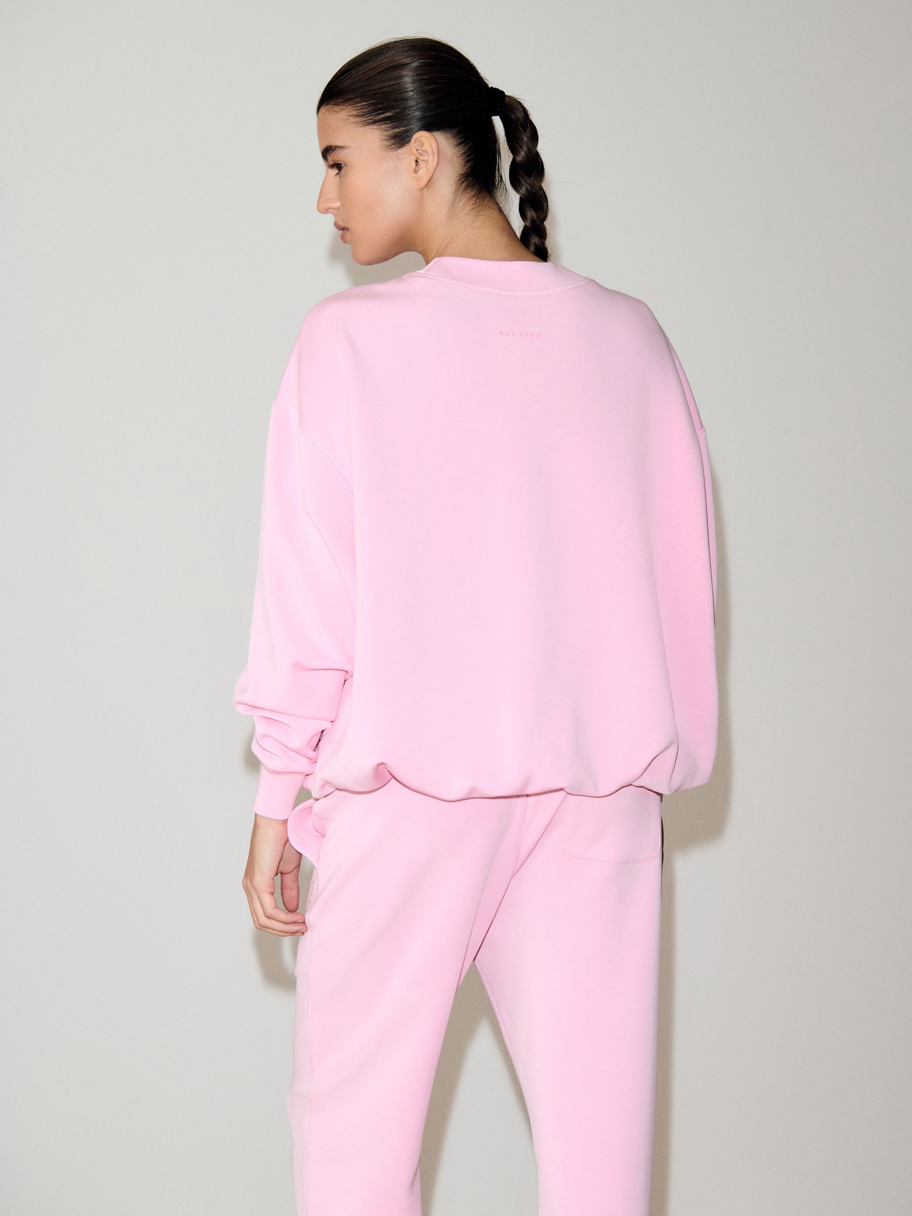 Buy Pink Active Modal Supersoft Sweatshirt from Next Malta