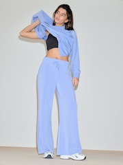 Blue Active Modal Supersoft Wide Leg Trousers - Image 2 of 8