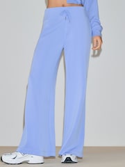 Blue Active Modal Supersoft Wide Leg Trousers - Image 3 of 8