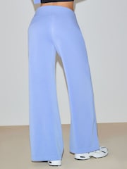Blue Active Modal Supersoft Wide Leg Trousers - Image 4 of 8