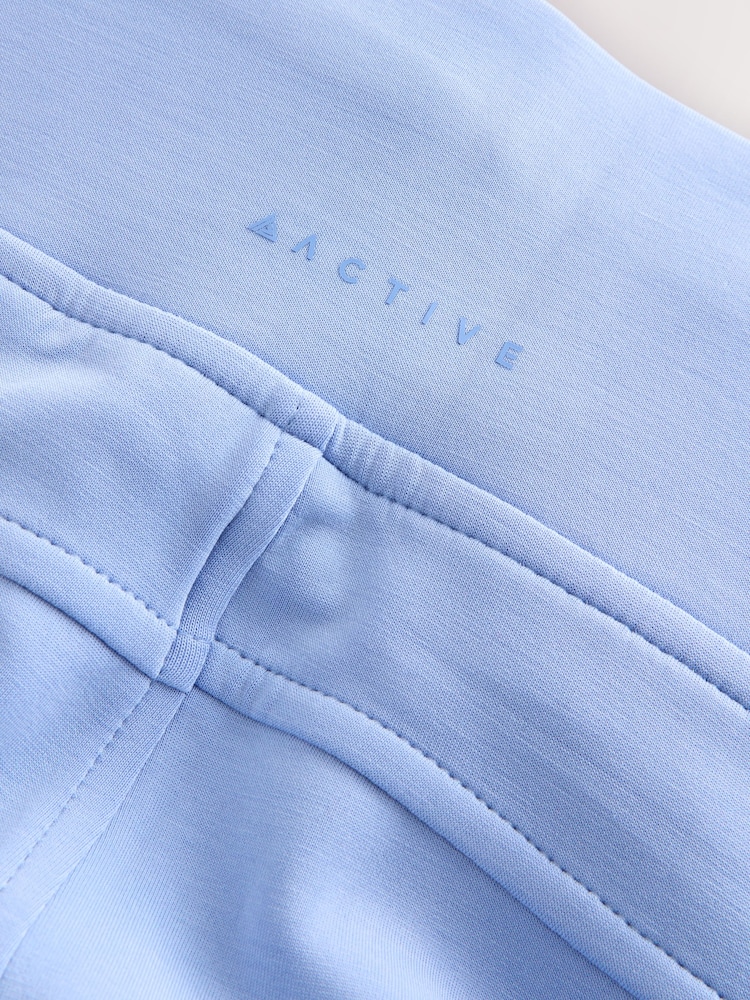 Blue Active Modal Supersoft Wide Leg Trousers - Image 8 of 8 Blue Active Modal Supersoft Wide Leg Trousers - Image 8 of 8