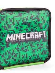 Vanilla Underground Green Boys Minecraft Lunch Bag Bottle and Snack Pot Set - Image 6 of 6
