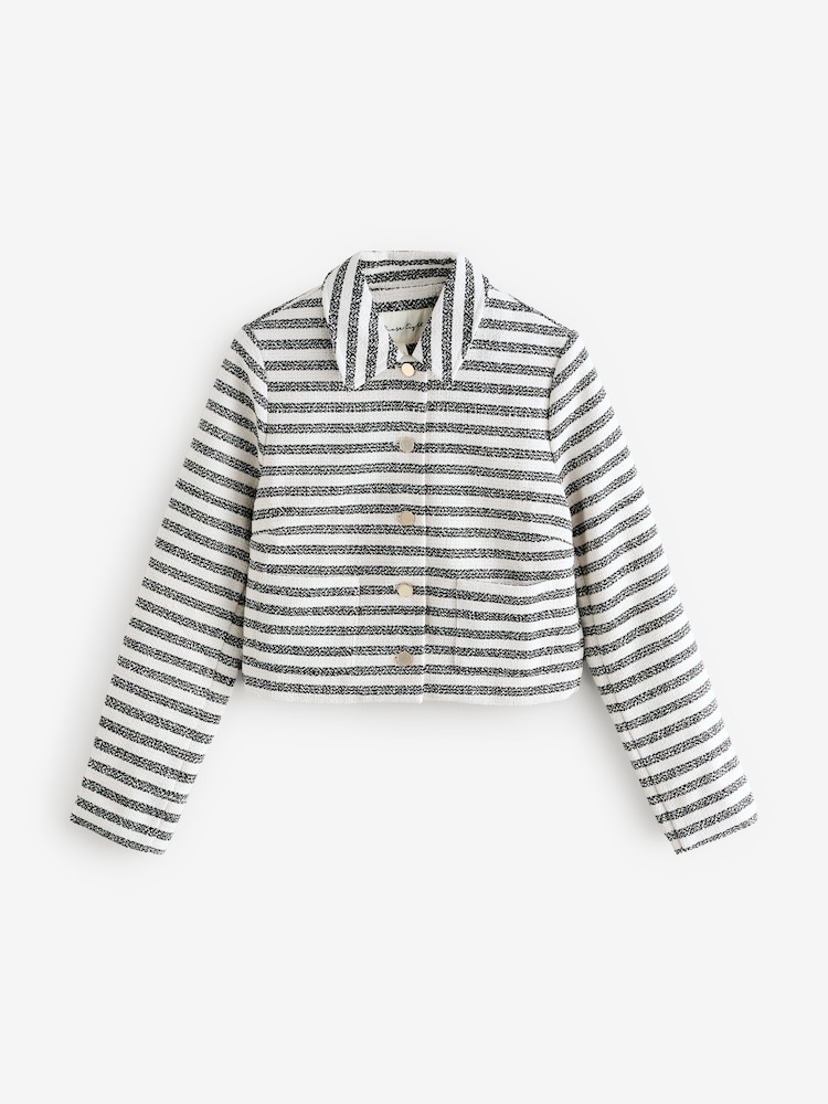 Phase Eight Blue Neave Stripe Jacket - Image 1 of 1
