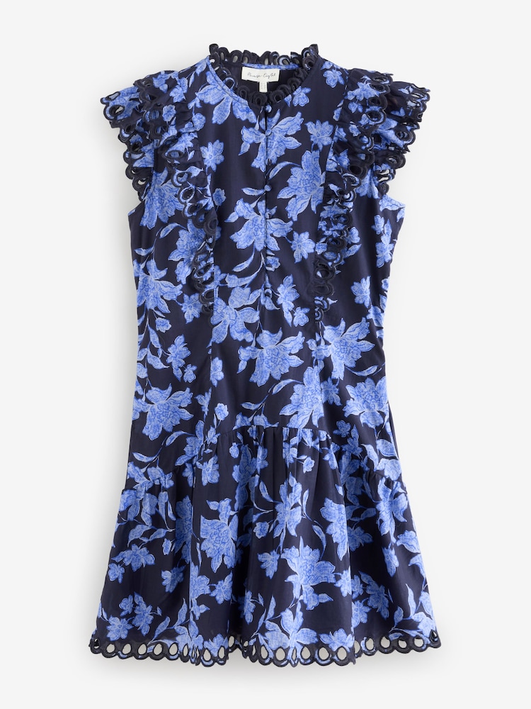 Phase Eight Blue Caraline Dress - Image 1 of 1