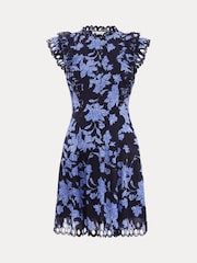 Phase Eight Blue Caraline Dress - Image 6 of 6