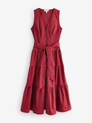 Phase Eight Red Clarissa Midi Dress - Image 1 of 1