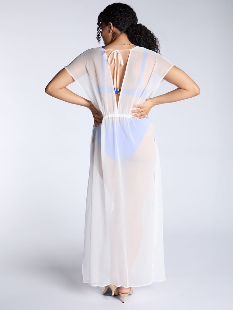 Boux Avenue Maxi Kaftan Beach Cover-Up - Image 2 of 4