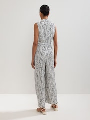 Phase Eight Black Janine Spot Jumpsuit - Image 2 of 6