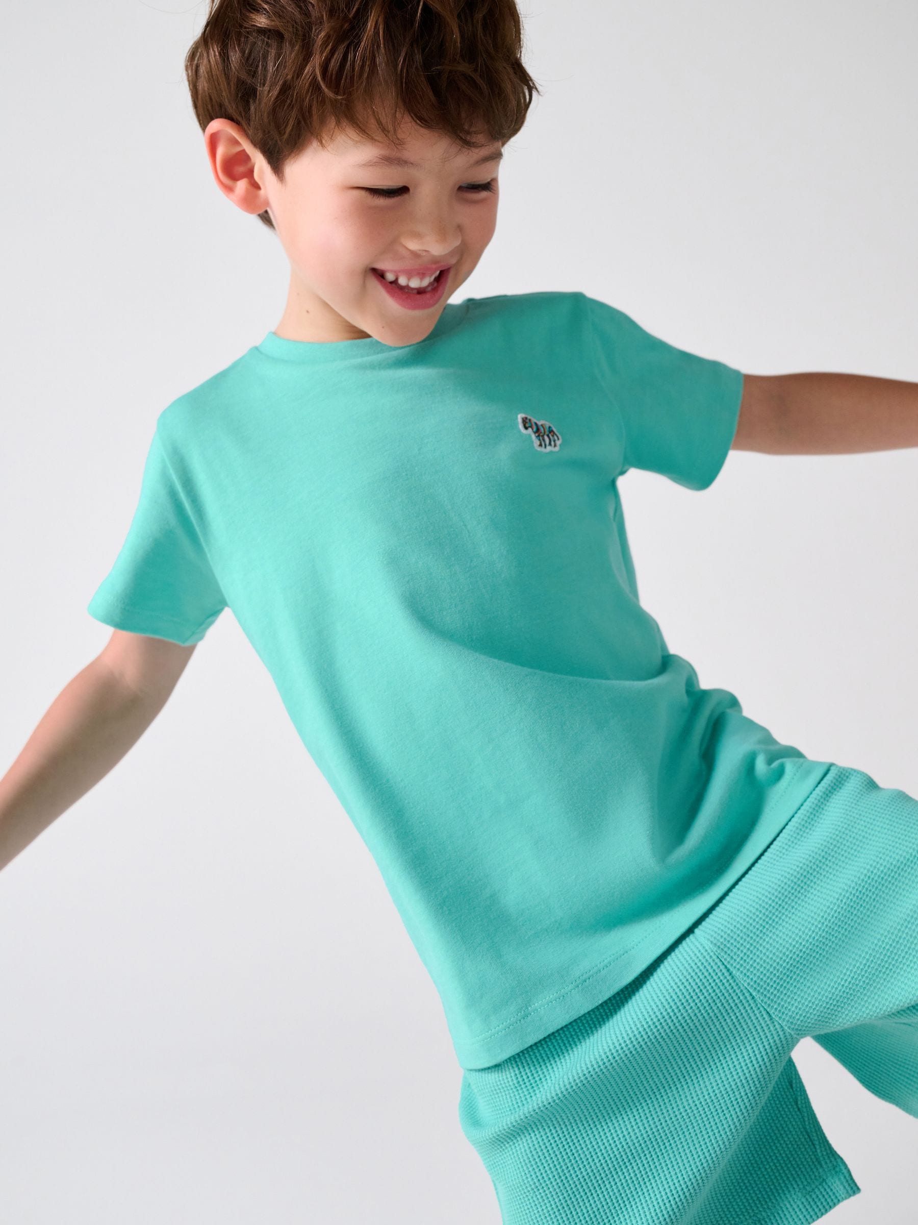 Next：日本 グリーン - Paul Smith Junior テクスチャードゼブラ T