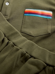 Paul Smith Junior Pique Polo Shirt and Shorts Set - Image 4 of 6