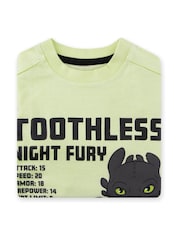How to Train Your Dragon Green How To Train Your Dragon Night Fury T-Shirt - Image 3 of 11