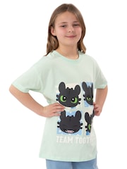 Character Green How To Train Your Dragon Toothless T-Shirt - Image 4 of 10