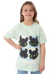 Character Green How To Train Your Dragon Toothless T-Shirt - Image 5 of 10