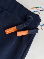 أبيض/أزرق داكن - Paul Smith Junior T-Shirt and Shorts Set - صورة 13 من 14