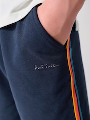 أبيض/أزرق داكن - Paul Smith Junior T-Shirt and Shorts Set - صورة 6 من 14
