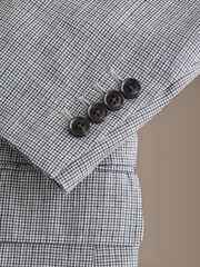 Grey - Signature Tailored Fit Moons Puppytooth Odelo jakna - Slika 10 od 11