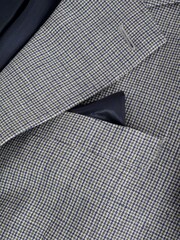 Grey - Signature Tailored Fit Moons Puppytooth Odelo jakna - Slika 9 od 11