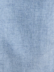 Blue Slim Fit Signature Italian Linen Suit Jacket - Image 9 of 13