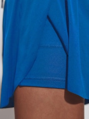 Cobalt Blue Active Sports Jersey Layer Running Shorts with Pockets - Image 6 of 6