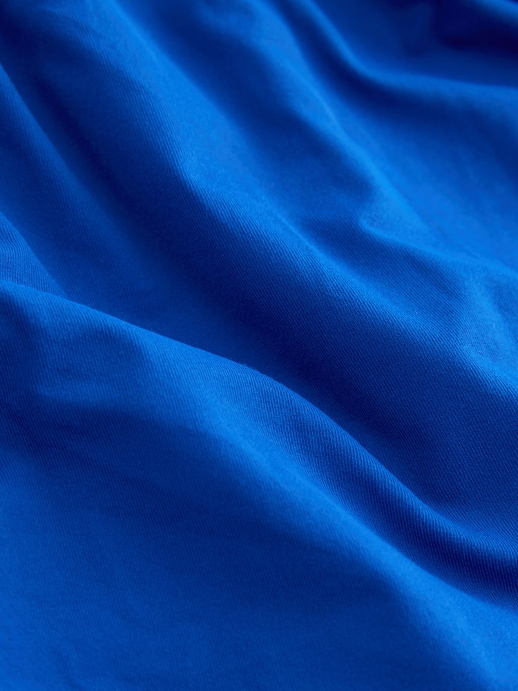Cobalt Blue Active Sports Jersey Layer Running Shorts with Pockets - Image 9 of 9