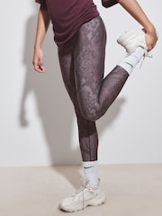 Snake Print Active Power Sports Leggings - Image 3 of 5