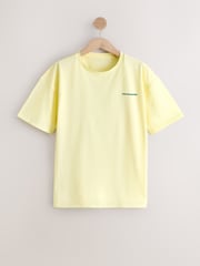 黄油牛奶 - 棉质印花宽松T恤 - 9的图像6｝