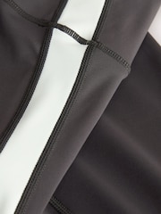 巧克力棕色 - Active Power撞色运动紧身裤 - 9的图像8｝