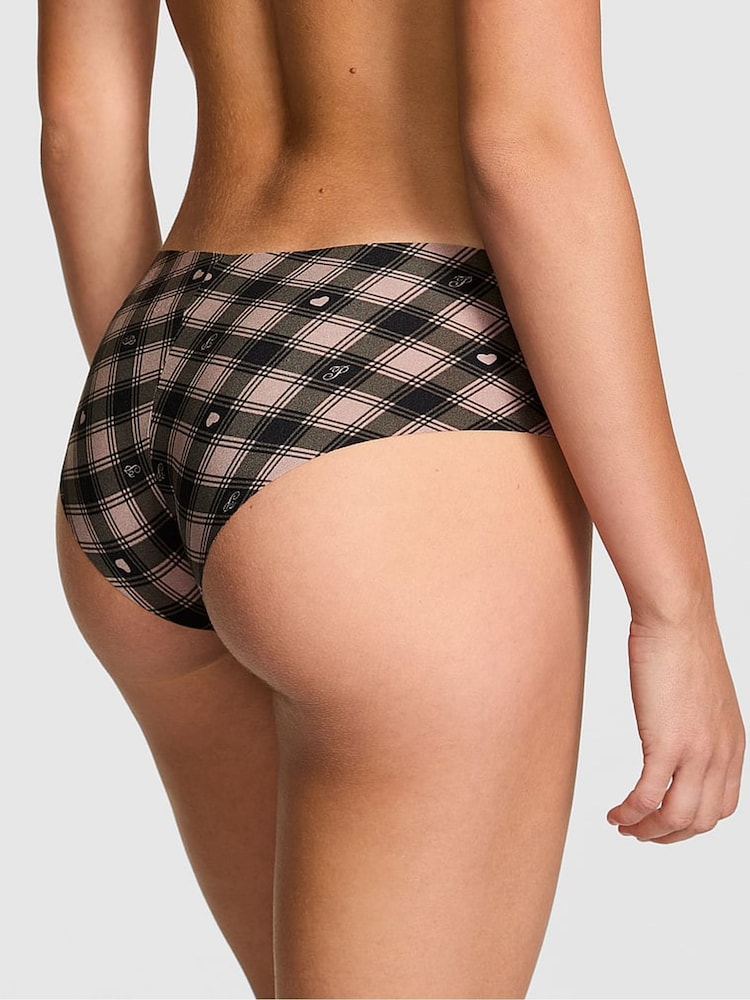 Victoria's Secret PINK Iced Coffee Bown Cheeky No Show Knickers - Image 2 of 2 Victoria's Secret PINK Iced Coffee Bown Cheeky No Show Knickers - Image 2 of 2