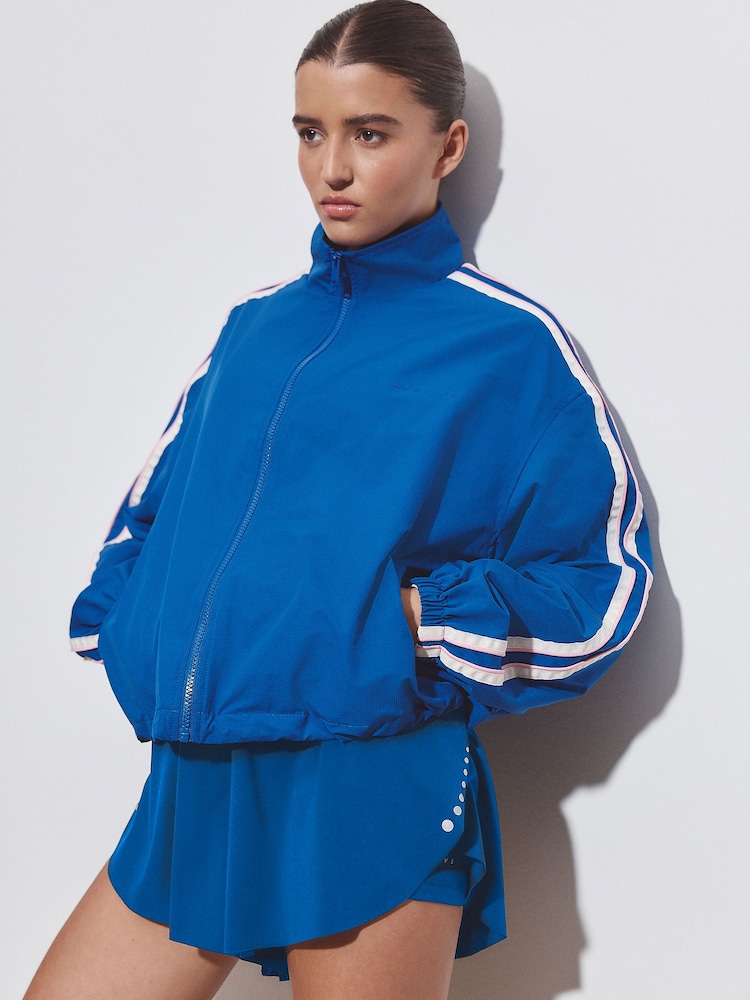 Cobalt Blue Active Zip Through Sports Jacket - Image 1 of 11