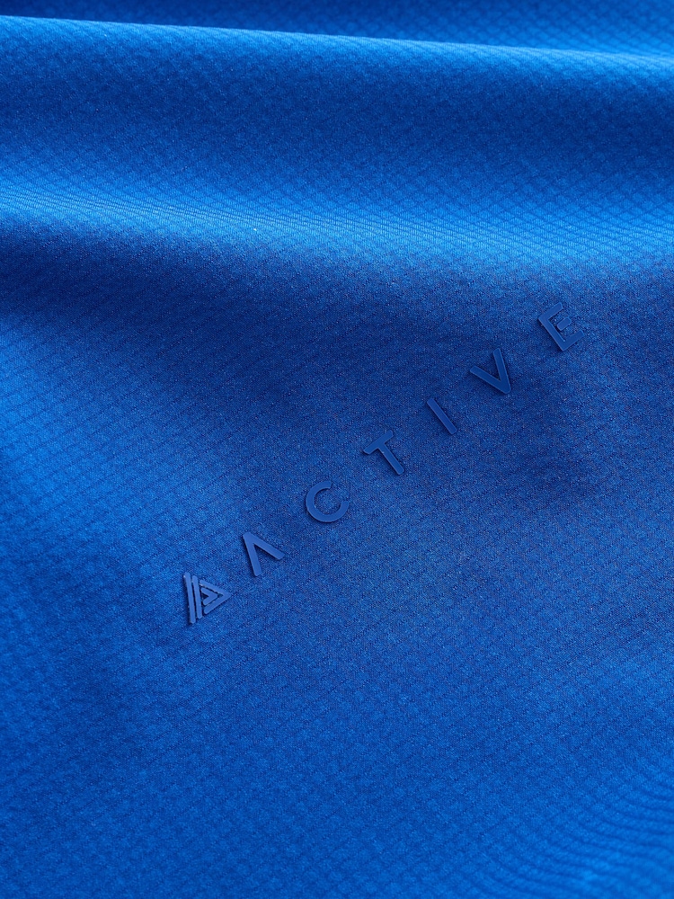 Cobalt Blue Active Zip Through Sports Jacket - Image 11 of 11