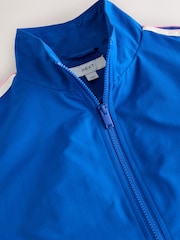 Cobalt Blue Active Zip Through Sports Jacket - Image 3 of 11