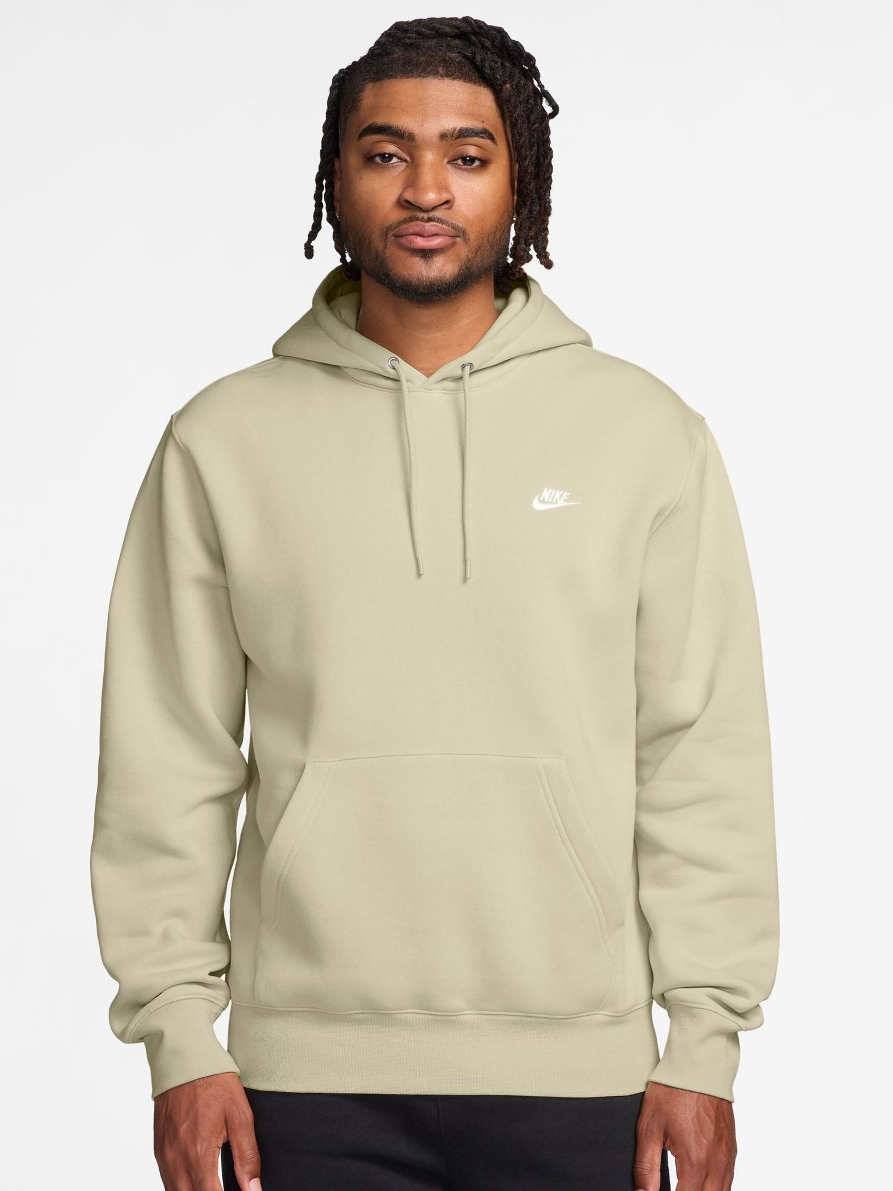 nike hoodie tan