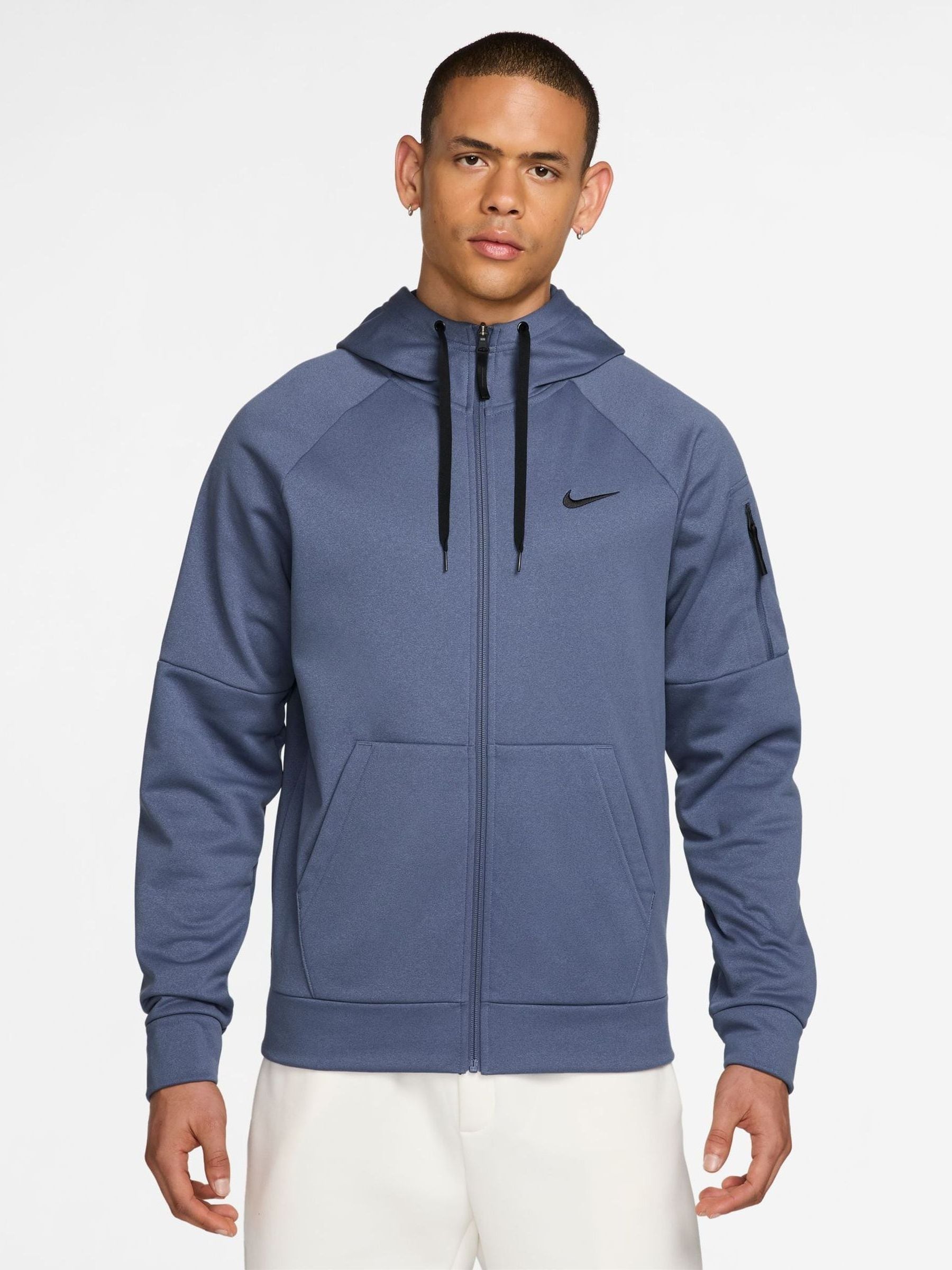 nike train therma full zip hoodie