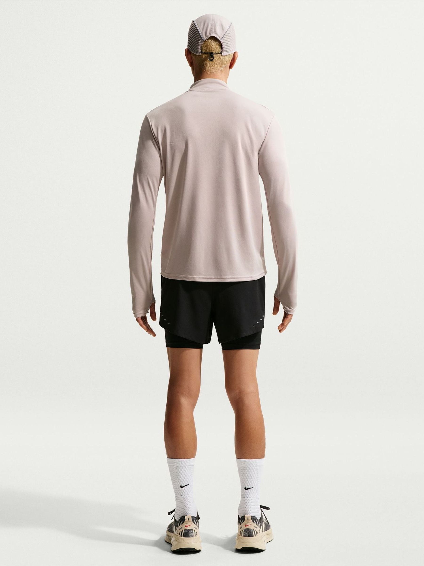 Comprar Cinza lunar - Camiseta de corrida Nike Dri-FIT Pacer com