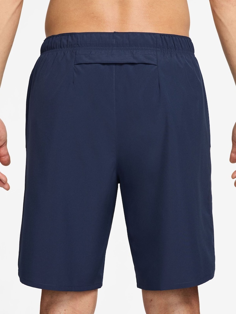 Nike Midnight Navy Blue 7 Inch Dri-FIT Challenger Unlined Running Shorts - Image 2 of 4 Nike Midnight Navy Blue 7 Inch Dri-FIT Challenger Unlined Running Shorts - Image 2 of 4