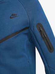 Nike Court Blue Tech Fleece Full-Zip Windrunner Hoodie - Image 3 of 5