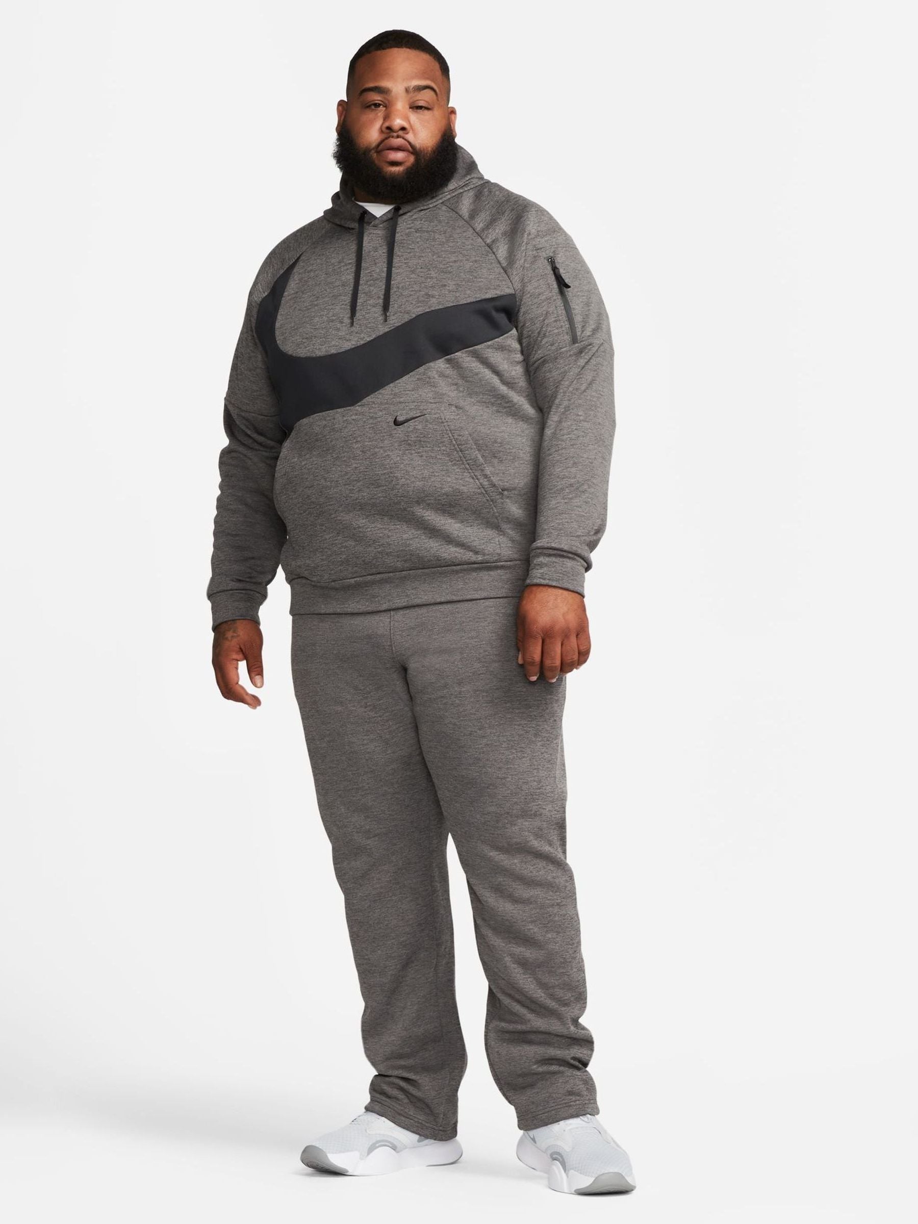 charcoal heather nike joggers