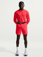 Purpurrot - Nike Dri-FIT Pacer Lauf-Oberteil mit Viertel-Reißverschluss - Bild 1 von 5