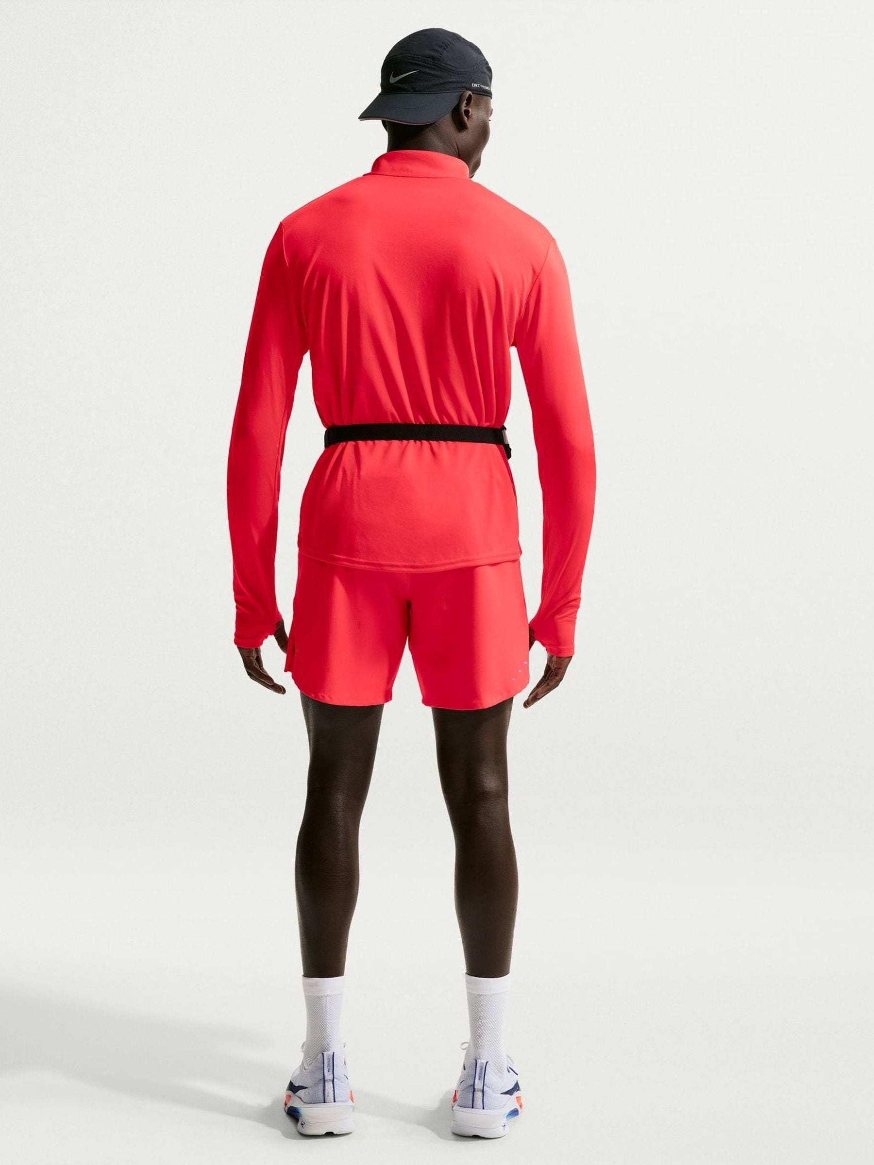 【nrykrsw 】 Buy Nike Crimson Red Dri-FIT Pacer Quarter Zip Running Top from