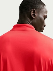 Nike Crimson Red Dri-FIT Pacer Quarter Zip Running Top - Image 4 of 5