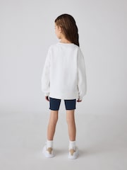 Paul Smith Junior Sweat-shirt et Shorts Blanc/bleu marine Ensemble - Image 4 de 13